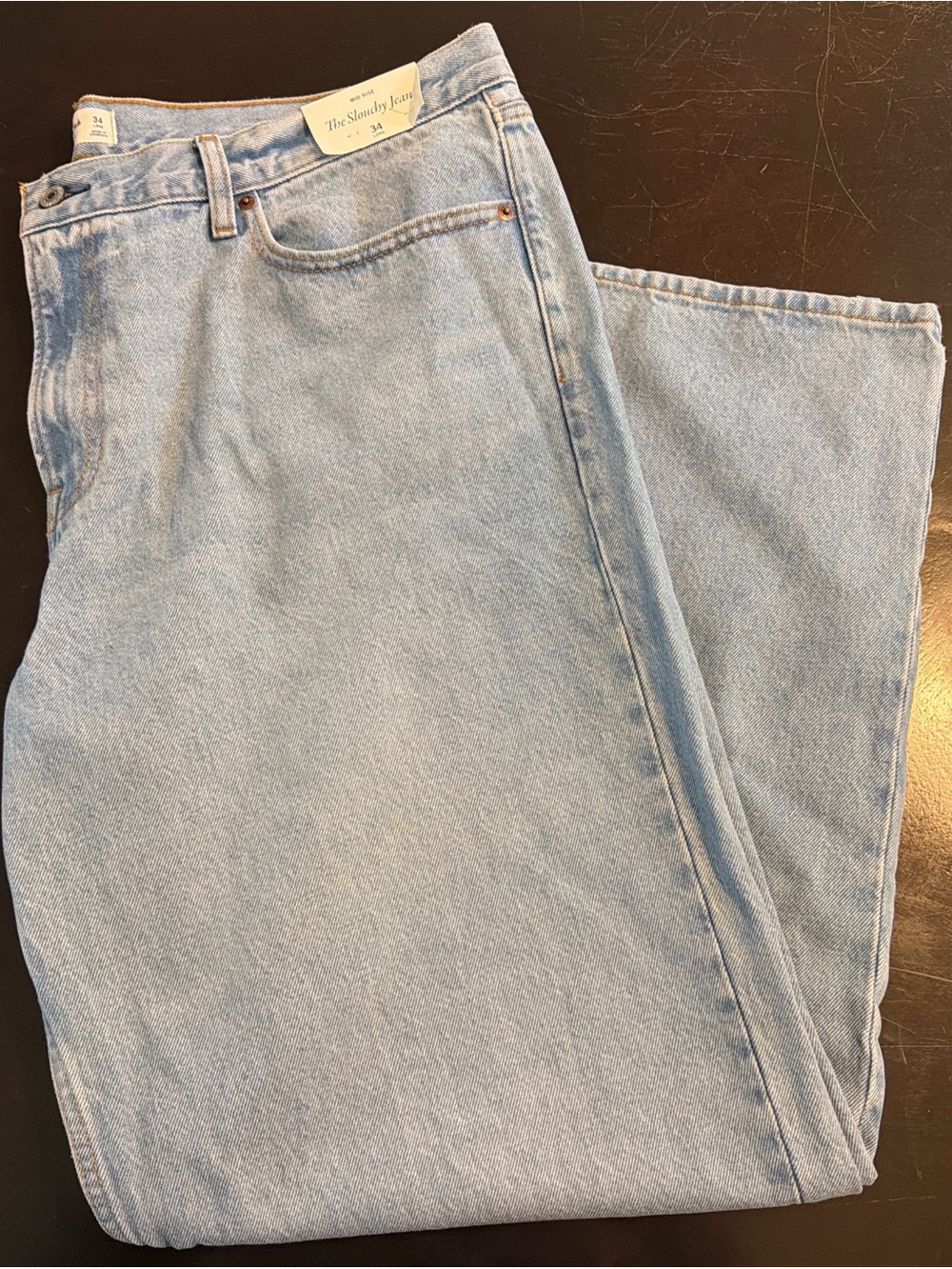 Abercrombie Light Wash Blue Denim Jeans